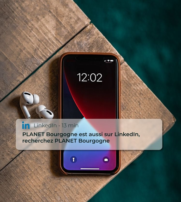 Image présence sur LinkedIn Image présence sur LinkedIn - Planet Bourgogne
