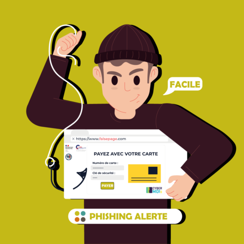 Image du cybermois - Phishing - PLANET Bourgogne