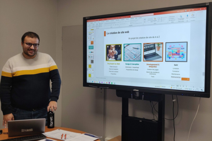 Evènement CAP Nord fête ses métiers-Merlin SARSSERI, intégrateur web- PLANET Bourgogne Image de l'évènement CAP Nord fête ses métiers-Merlin SARSSERI, intégrateur web- PLANET Bourgogne