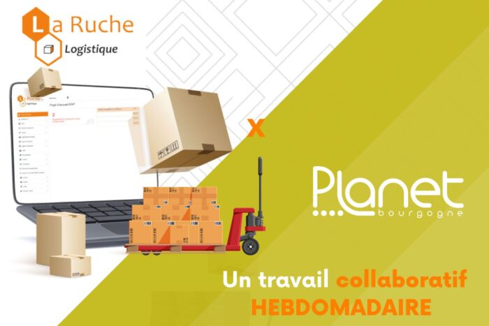 Collaboration La Ruche Logistique – Accompagnement – PLANET Bourgogne Image de notre collaboration La Ruche Logistique - Accompagnement - PLANET Bourgogne