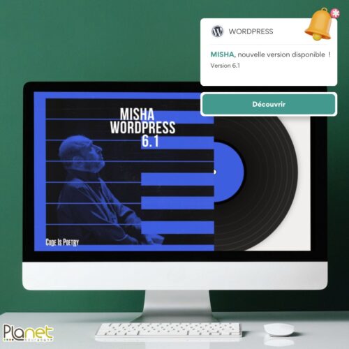 Image de MISHA - Nouvelle version 6.1 de Wordpress - PLANET Bourgogne