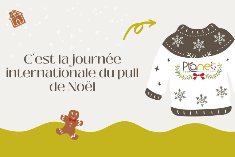 Journée internationale du pull de Noël – Team PLANET – PLANET Bourgogne Image de la journée internationale du pull de Noël - Team PLANET - PLANET Bourgogne