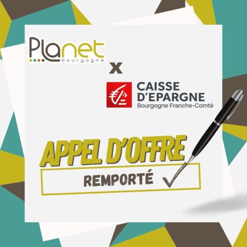 Image de l'appel d'offre remporté - Caisse d'Epargne Bourgogne Franche-Comté (CEBFC) - PLANET B