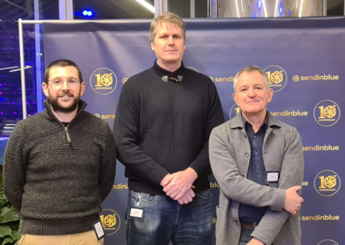 Image de l'anniversaire de Sendinblue - 10 ans - PLANET B