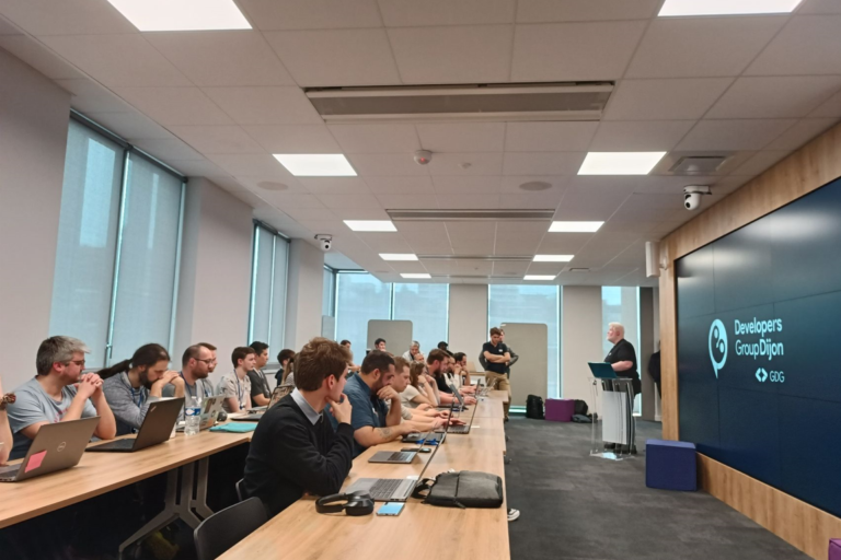 Premier évènement – Developers Group Dijon – PLANET B Image du premier évènement - Developers Group Dijon - PLANET B