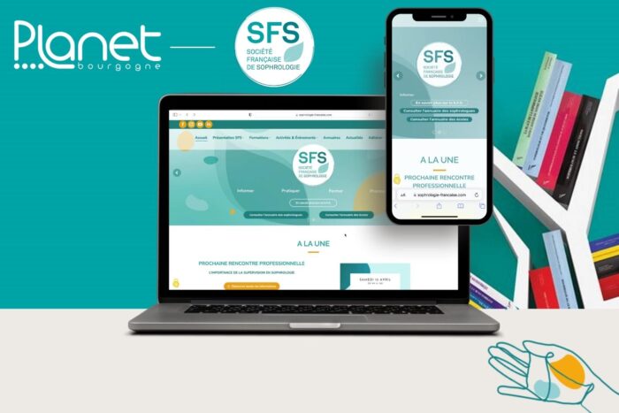 Nouveau site internet de la SFS (Société Française de la Sophrologie) – Refonte site internet – PLANET B Image du nouveau site internet de la SFS (Société Française de la Sophrologie) - Refonte site internet - PLANET B