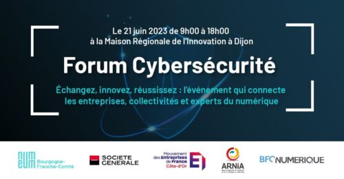 Image de notre participation au Forum - Cybersécurité - PLANET B