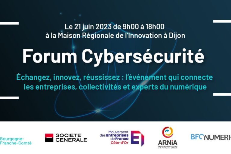 Participation au Forum – Cybersécurité – PLANET B Image de notre participation au Forum - Cybersécurité - PLANET B