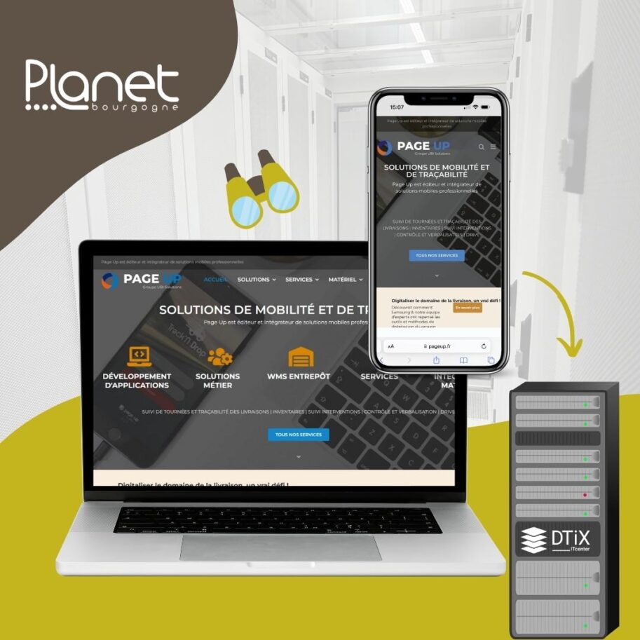 Image de la Succès Story - Histoire à succès - Page Up - PLANET Bourgogne