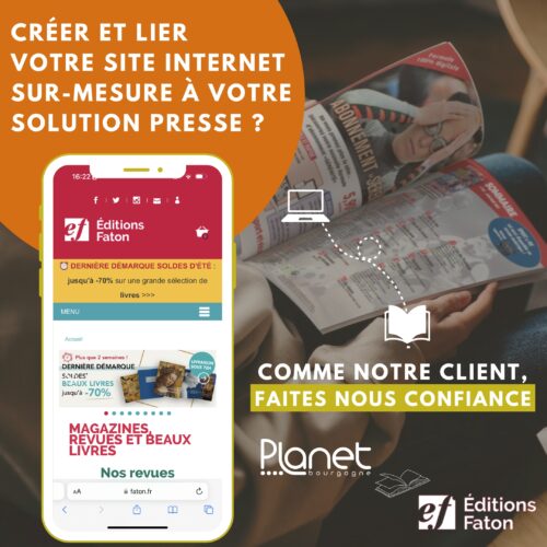 Image de notre expertise avec Les Editions Faton - TBS Group - C'est la rentrée, développer votre offre- PLANET B