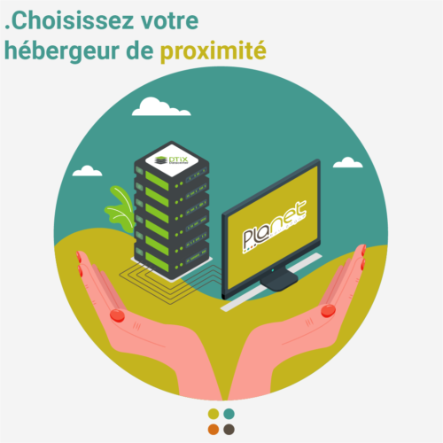 Image hébergement web - Héberger ses données - PLANET B