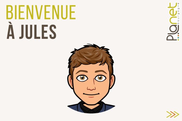 Bienvenue de Jules- Développeur web – PLANET B Image de la bienvenue de Jules- Développeur web - PLANET B