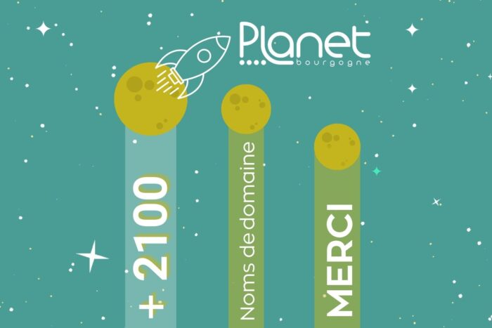 Image des 2100 noms de domaine - Noms de domaine - PLANET Bourgogne - PLANET B