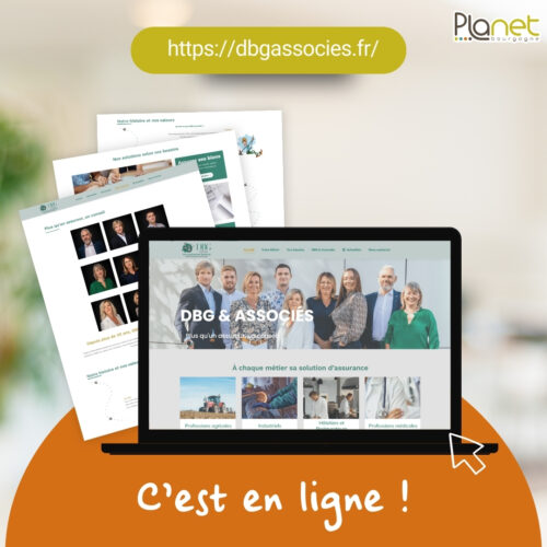 Image du nouveau site internet - DBG & Associés - Agence Dalla Barba Gendrel - PLANET B - PLANET Bourgogne