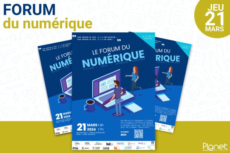 Forum du numérique – Jeudi 21 mars – PLANET B – PLANET Bourgogne Image du forum du numérique - Jeudi 21 mars - PLANET B - PLANET Bourgogne