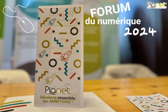 Forum du numérique 2024 – Participation au forum du numérique 2024 – PLANET B – PLANET Bourgogne Image du forum du numérique 2024 - Participation au forum du numérique 2024 - PLANET B - PLANET Bourgogne