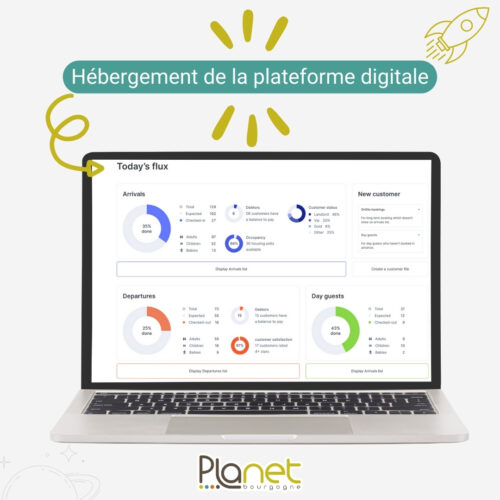 Image de la collaboration de PLANET Bourgogne x Guest Up - Hébergement, maintien en conditions opérationnelles - PLANET B - PLANET Bourgogne