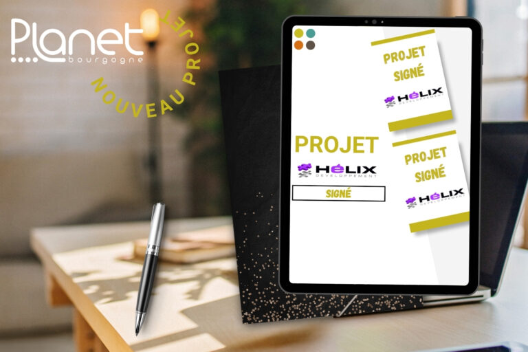 Projet signé – Hélix Développement – PLANET B – PLANET Bourgogne Image du projet signé - Hélix Développement - PLANET B - PLANET Bourgogne
