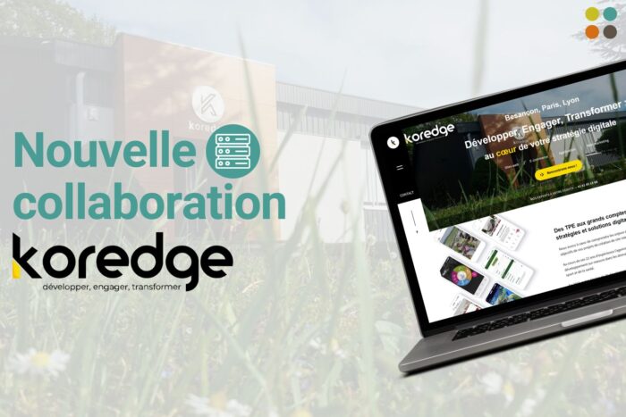 Nouvelle collaboration avec Koredge – Hébergement web – PLANET B – PLANET Bourgogne Image d'une nouvelle collaboration avec Koredge - Hébergement web - PLANET B - PLANET Bourgogne