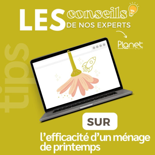 Image de l'efficacité d'un ménage de printemps pour une solution informatique - PLANET B - PLANET Bourgogne