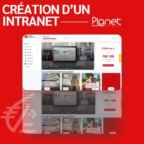 Image de la création d'un intranet sur-mesure pour la Caisse d'épargne de Bourgogne Franche-Comté - Développement sur-mesure logiciel - PLANET B - PLANET Bourgogne