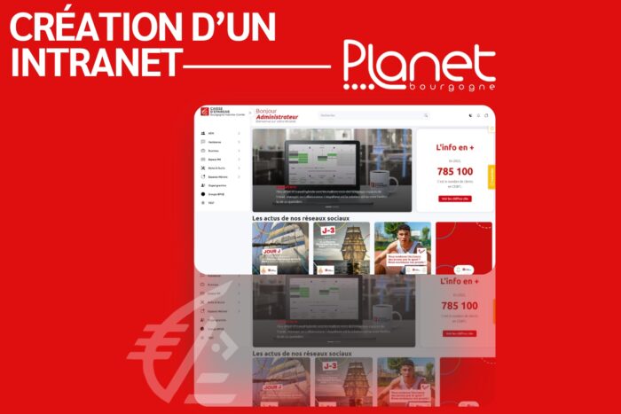 Création d’un intranet sur-mesure pour la Caisse d’épargne de Bourgogne Franche-Comté – Développement sur-mesure logiciel – PLANET B – PLANET Bourgogne Image de la création d'un intranet sur-mesure pour la Caisse d'épargne de Bourgogne Franche-Comté - Développement sur-mesure logiciel - PLANET B - PLANET Bourgogne