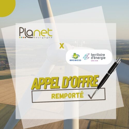 Image de l'appel d'offre remporté de SICECO - service public des énergies en Côte-d'Or - PLANET B - PLANET Bourgogne