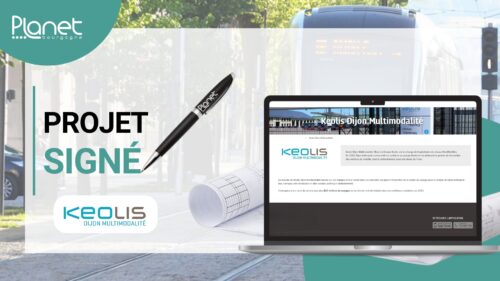 Image de la collaboration Keolis Dijon Multimodalité - filiale du Groupe Keolis - Réseau DiviaMobilités - PLANET B - PLANET Bourgogne