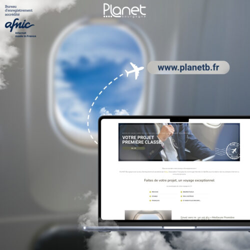Image d'un nom de domaine en .fr - Afnic - PLANET B - PLANET Bourgogne
