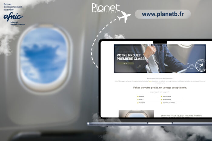 Nom de domaine en .fr – Afnic – PLANET B – PLANET Bourgogne Image d'un nom de domaine en .fr - Afnic - PLANET B - PLANET Bourgogne