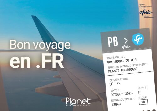 Image de nom de domaine en .fr - bureau d'enregistrement - PLANET B - PLANET Bourgogne