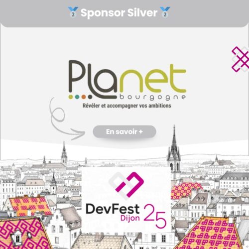 Image du DevFest Dijon 2025 - PLANET B - PLANET Bourgogne