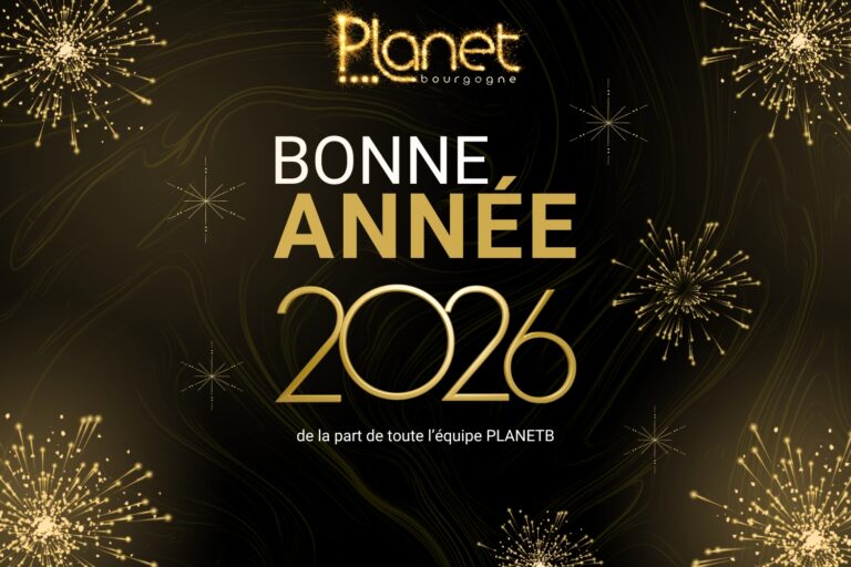 Image de la bonne année 2026 - PLANET B - PLANET Bourgogne
