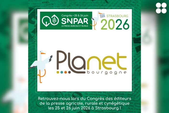 Notre participation au salon SNPAR 2026 – Salon de la presse agricole et rurale – PLANET B – PLANET Image de notre participation au salon SNPAR 2026 - Salon de la presse agricole et rurale - PLANET B - PLANET