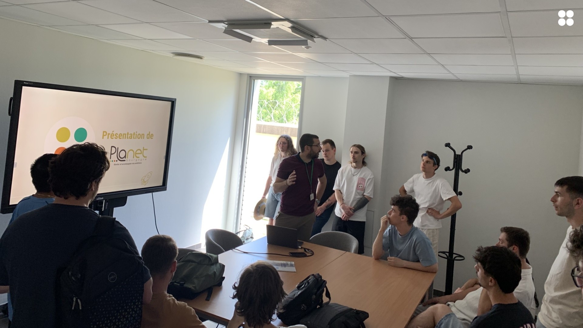 Image de la visite immersive des étudiants - CODA - CODA - École d’informatique - PLANET B - PLANET