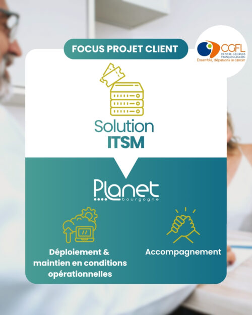Image de la collaboration CGFL - Centre Georges-François Leclerc - Migration de la solution - PLANET Bourgogne - PLANET B - PLANET